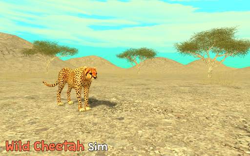 Wild Cheetah Sim 3D स्क्रीनशॉट 1