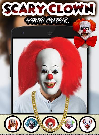 Scary Killer Clown Photo Editor screenshot 5
