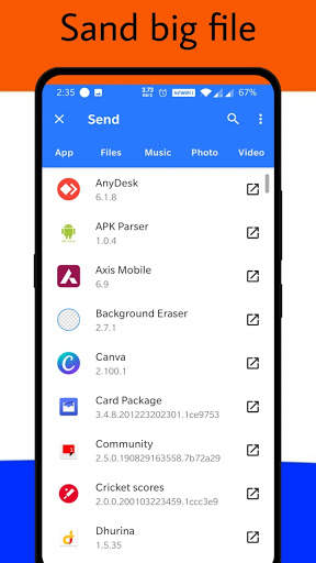 XSENDER File Sender 2021 :- Sandits Music & Video screenshot 6