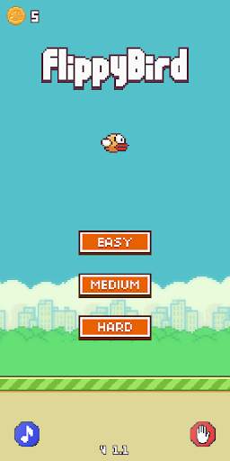 Flippy Bird Classic स्क्रीनशॉट 4