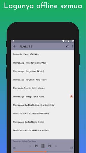 Lagu Thomas Arya Offline 2021 screenshot 5