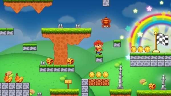 Super Lep's World 4 Swordigo screenshot 1
