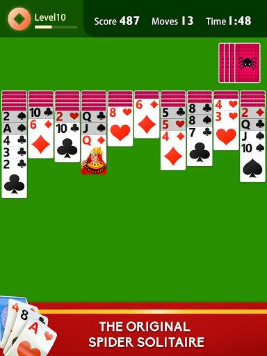 Spider Solitaire Plus screenshot 9