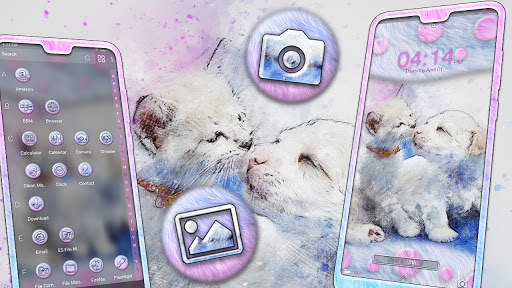 Cute Friendship Launcher Theme screenshot 3
