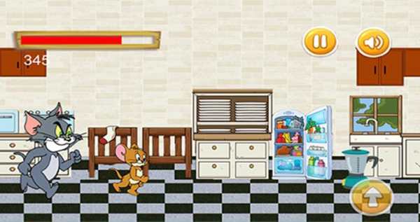 Tom jump and Jerry run in the kitchen screenshot 2