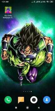 SSJ Broly Wallpaper Ultra Instinct 2019 screenshot 2