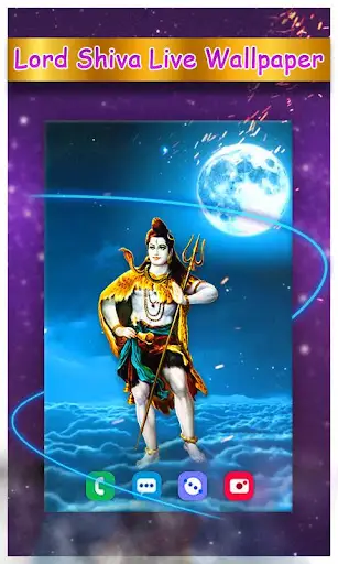 Lord Shiva Live Wallpaper screenshot 2