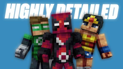 Super Hero Mod Minecraft MCPE screenshot 3