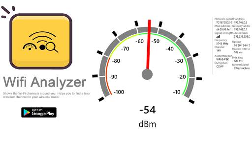 WiFi Analyzer Internet Speed Test screenshot 1