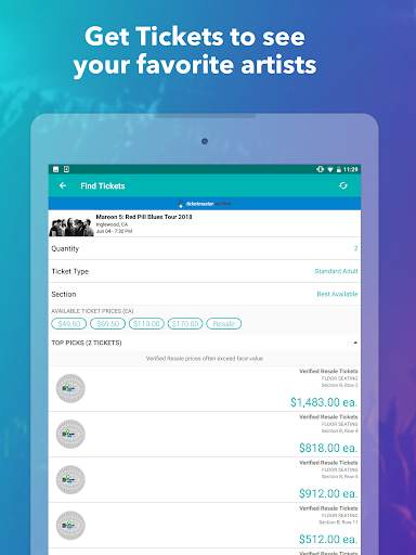 Bandsintown Concerts screenshot 7