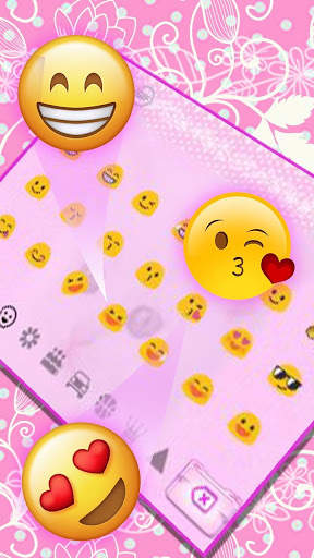 Cute Furry Cat Keyboard Theme screenshot 3