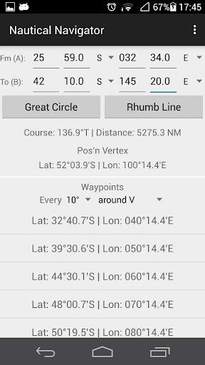 Nautical Navigator screenshot 2