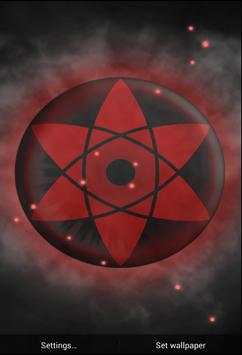 Sharingan Live Wallpaper скриншот 3