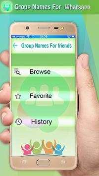 Group Names For Whatsapp – Chat Group Names screenshot 1