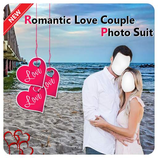 Romantic love couple Photo suit 1.0.1