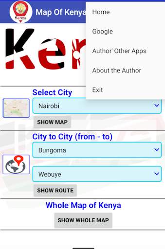 Map Of Kenya Offline screenshot 2