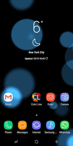 AMOLED Color Live Wallpaper screenshot 7