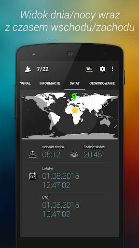 GPS Data - status i test screenshot 5