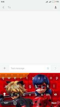 Wallpaper Ladibug Keyboard screenshot 4