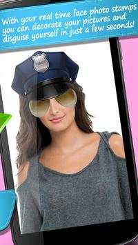 Funny Face Camera Stickers screenshot 2
