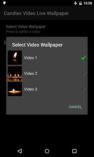 Candles Video Live Wallpaper screenshot 6