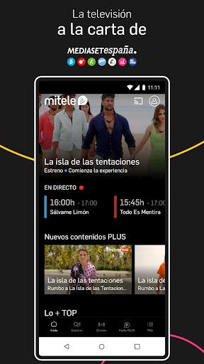 Mitele - TV a la carta screenshot 1