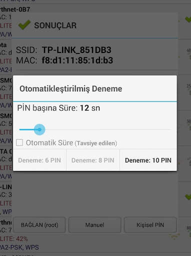 Wifi WPS Plus (Türkçe) screenshot 4