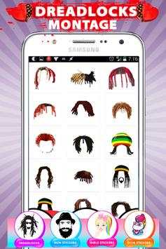 Dreadlocks Hair Photo Montage screenshot 2