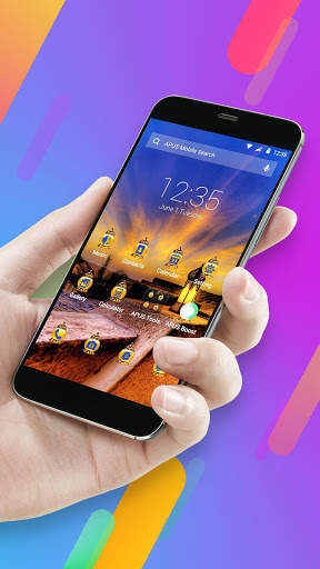 sunset-APUS Launcher theme screenshot 1