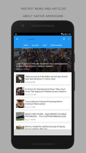 Native Americans News screenshot 1