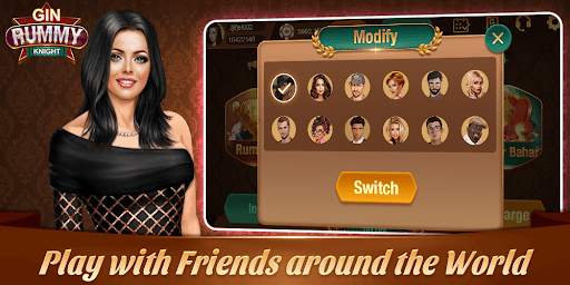Gin Rummy knight-Indian Rummy Game screenshot 1