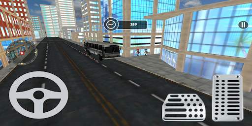 Real Bus Driving Pick Up Game 2021: Ultimate 3D screenshot 3