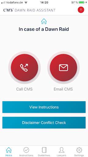 CMS Dawn Raid App screenshot 2