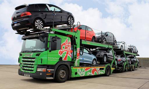 Car Transport Trailer Game - Car Transportation screenshot 1