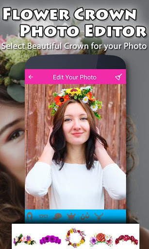 Flower Crown Photo Editor screenshot 5