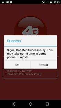 3G to 4G Convert Mobile App Prank screenshot 4