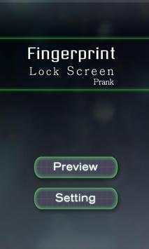 Finger Print Lock Screen Prank screenshot 2