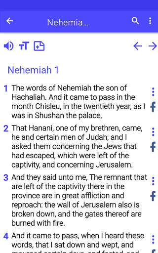 Holy Bible King James Version Free screenshot 12