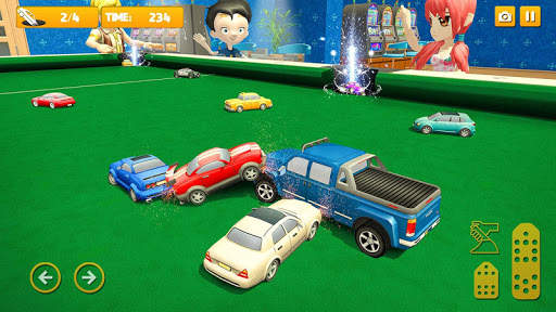 Billiards Pool Cars Demolition: RCC Simulation screenshot 2