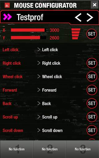 Mouse Configurator screenshot 1