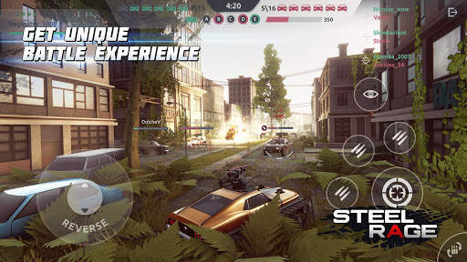 Steel Rage: Mech Cars PvP War 5 تصوير الشاشة
