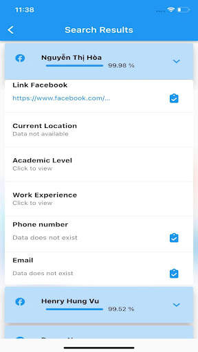 Social ID Search screenshot 4