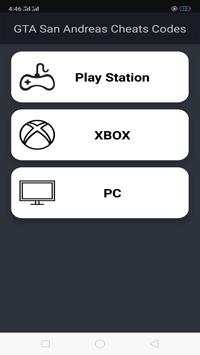 Cheat codes GTA San Andreas(ps/xbox/pc) 2018 screenshot 2