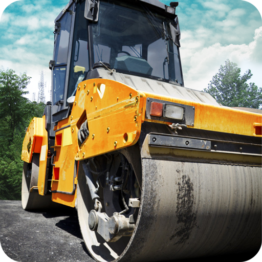 Road Roller Construction Game icon