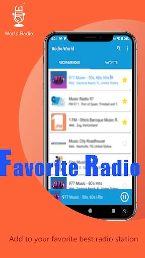 World Radio - Global News Broadcast, FM screenshot 1