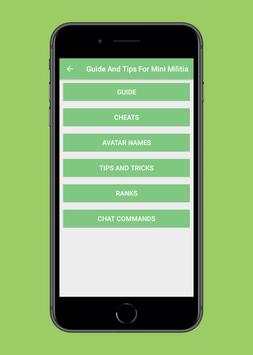 Guide And Tips For Mini Militia screenshot 3