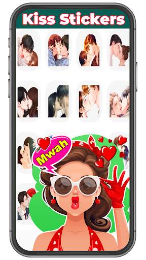 Animated Kiss Stickers For WhatsApp screenshot 6