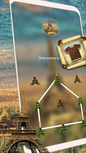 Vintage Eiffel Tower Launcher Theme screenshot 4