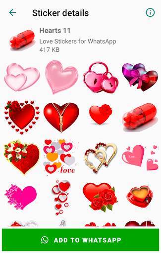 Love Stickers for WhatsApp ❤️❤️❤️ screenshot 5