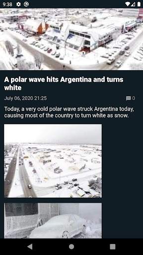 Disaster News screenshot 4